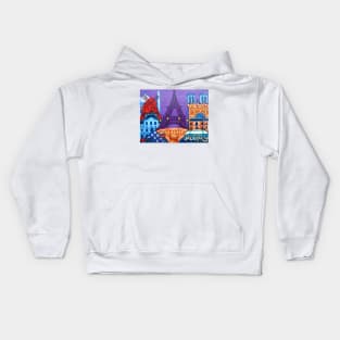 Wonders of Paris II Kids Hoodie